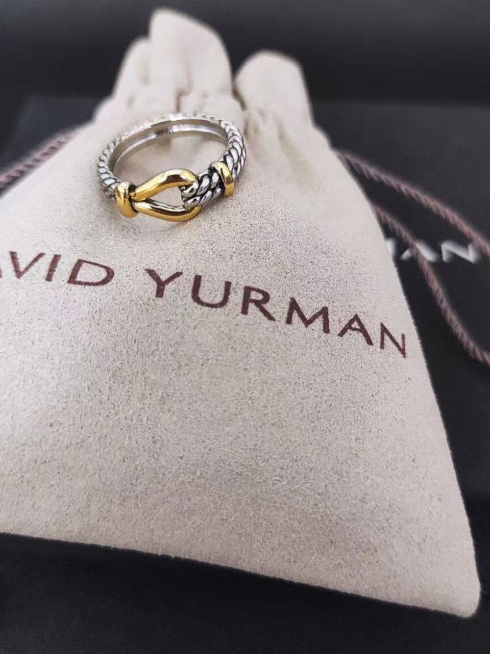 David Yurman Cable Buckle Ring